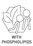 WITH_PHOSPOHLIPIDS Logo botanical and phospholipid combination products