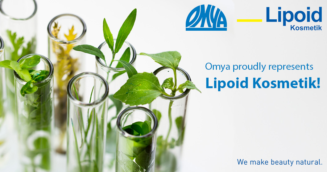 Omya proudly represents Lipoid Kosmetik in the US market
